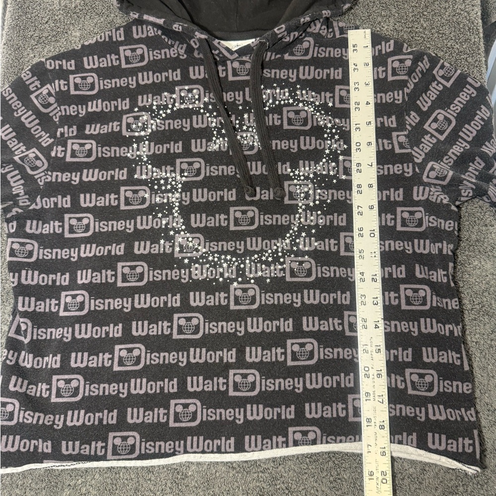 Disney World Black and Gray Hoodie - Picture 4 of 4